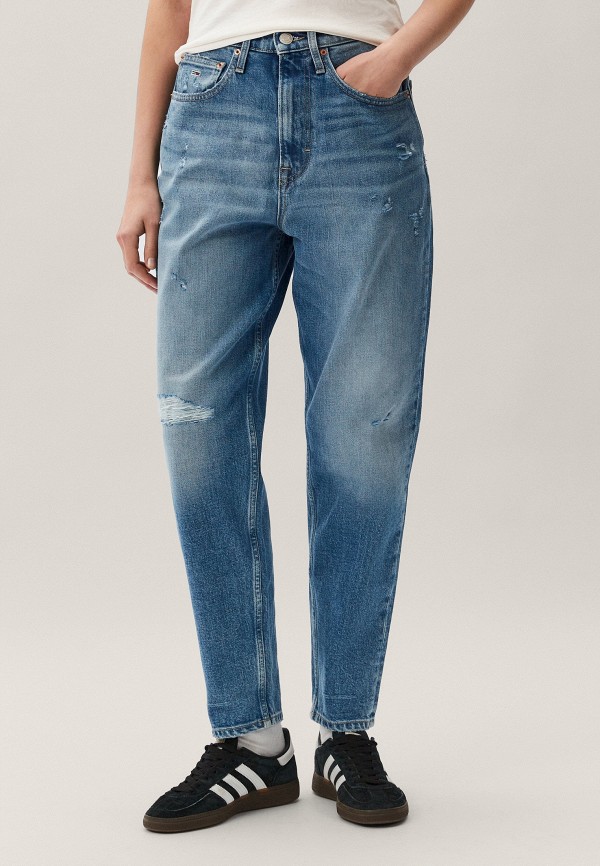 

Джинсы Tommy Jeans, Голубой, MOM JEAN UH