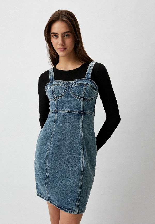 

Платье джинсовое Tommy Jeans, Синий