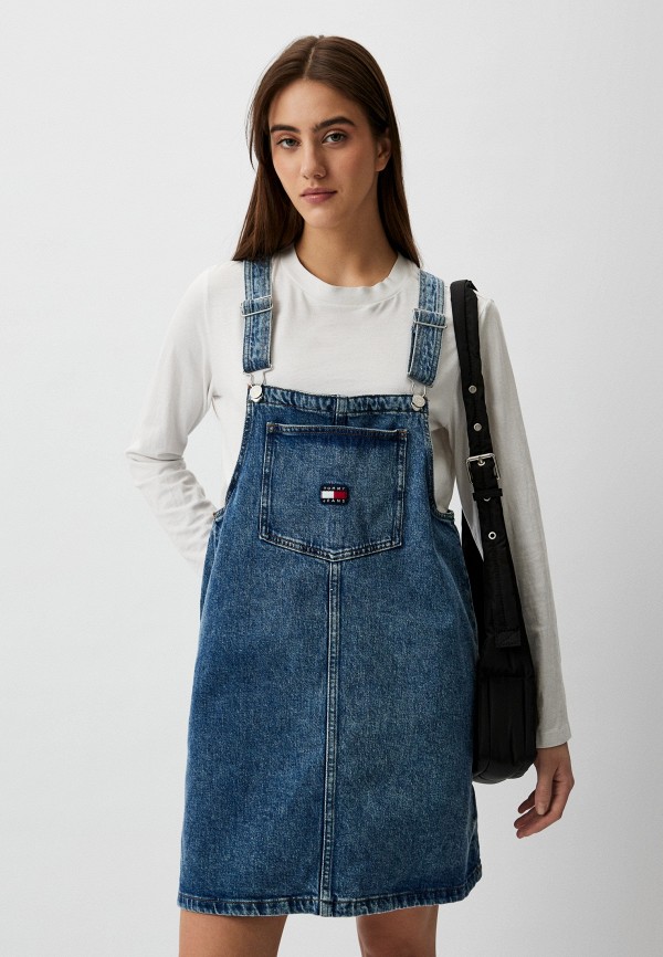 

Платье джинсовое Tommy Jeans, Синий