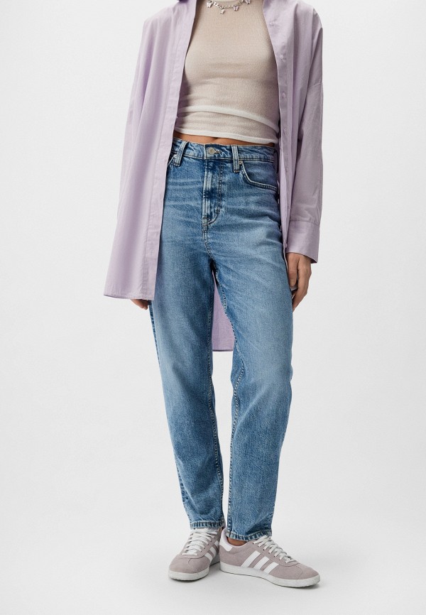

Джинсы Tommy Jeans, Синий, MOM SLIM UH