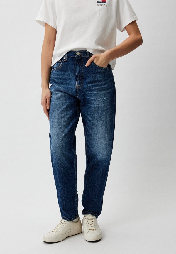 

Джинсы Tommy Jeans, Синий, MOM JEAN UH