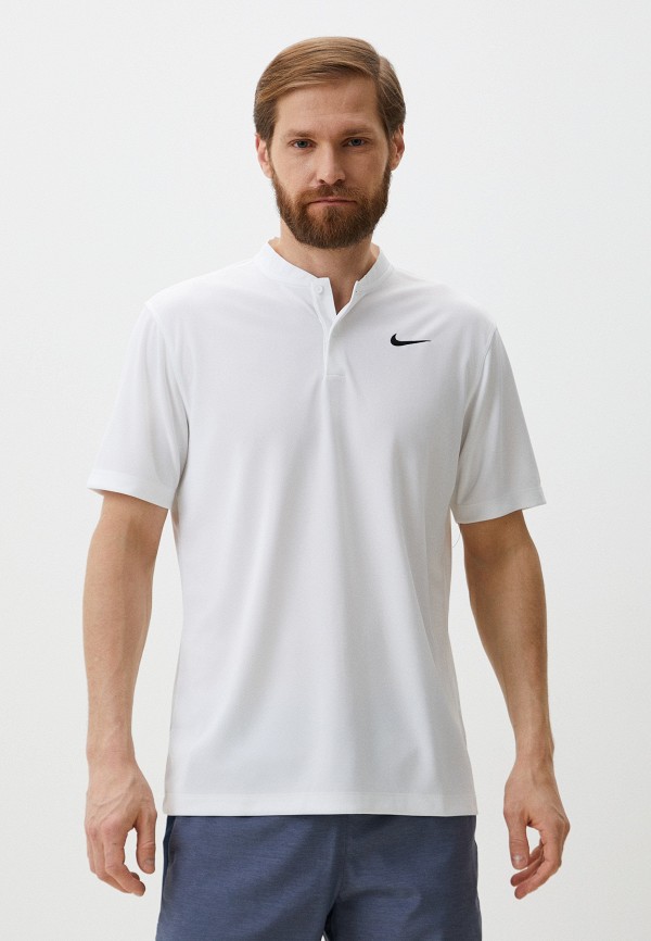 Поло Nike белого цвета