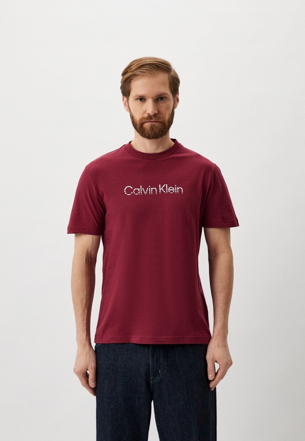 

Футболка Calvin Klein, Бордовый