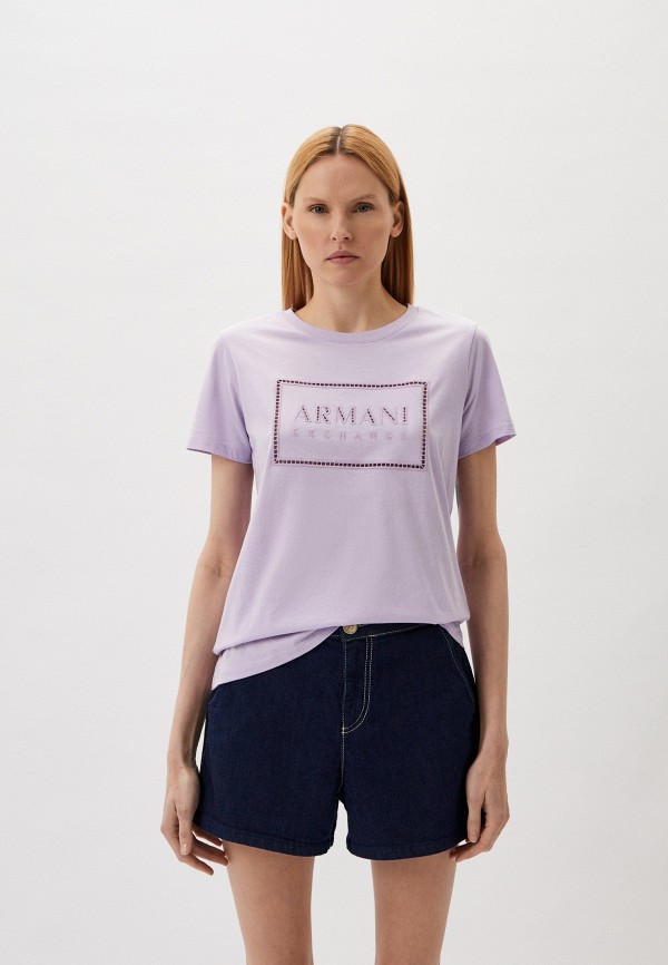 

Футболка Armani Exchange, Фиолетовый