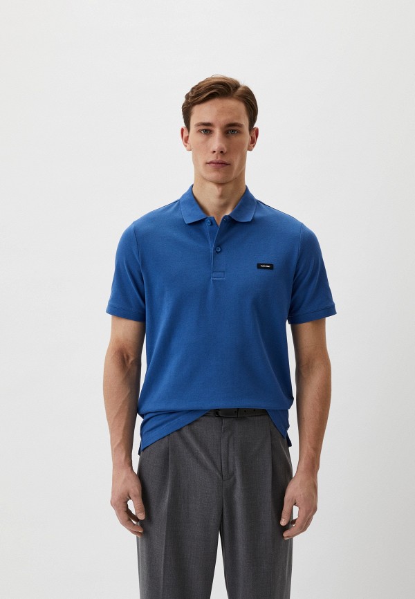 

Поло Calvin Klein, Синий