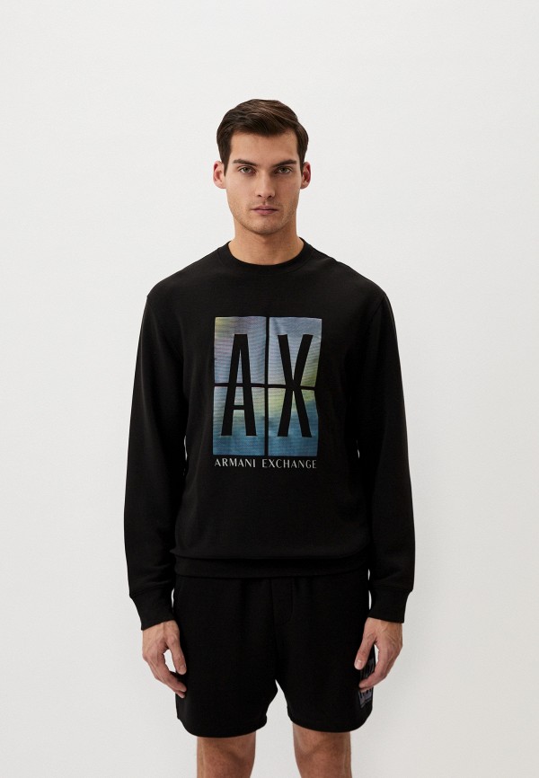 

Лонгслив Armani Exchange, Черный