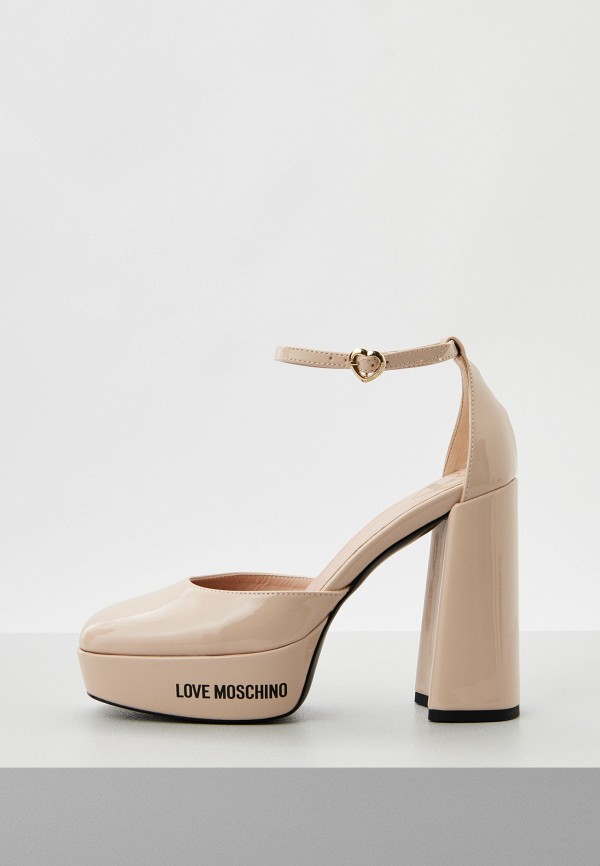 

Туфли Love Moschino, Бежевый