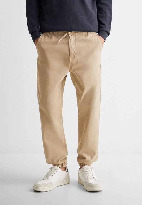 

Брюки Mango Kids, Бежевый, JOGGER6