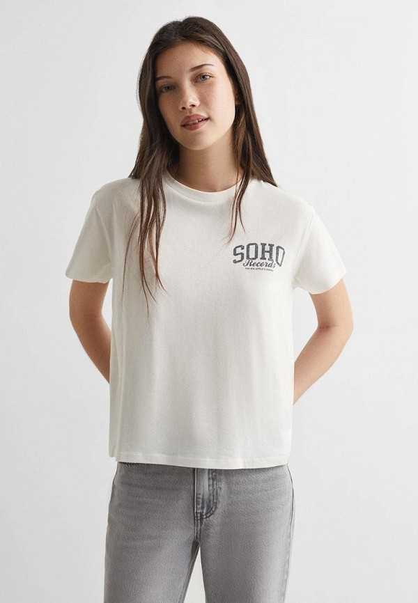 

Футболка Mango Kids, Белый, SOHO
