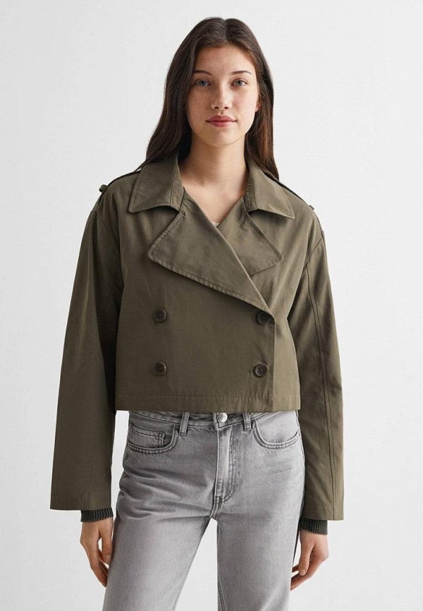 

Куртка Mango Kids, Хаки, TRENCHC