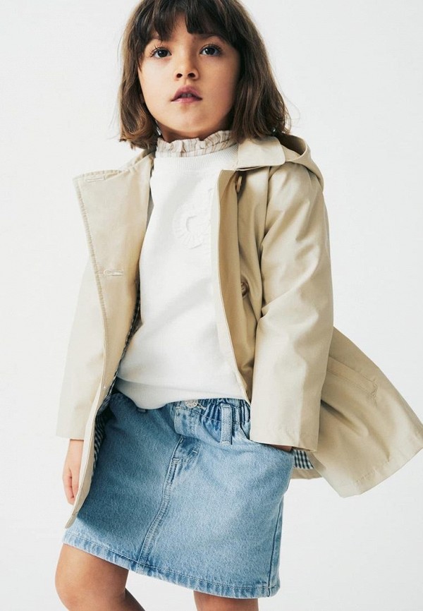 

Юбка джинсовая Mango Kids, Голубой, CINDY