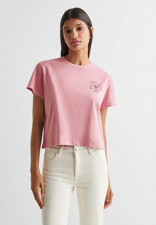 

Футболка Mango Kids, Розовый, MAGIC