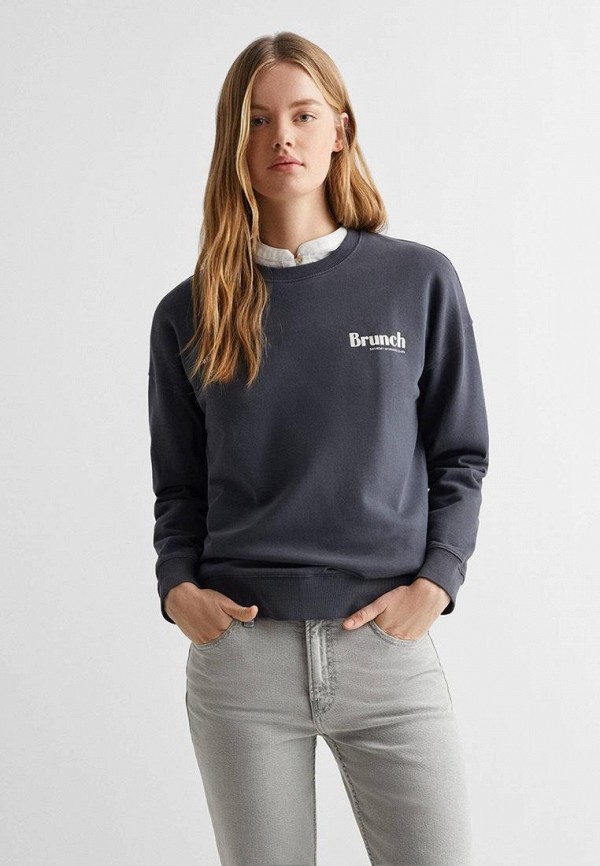 

Свитшот Mango Kids, Серый, BRUNCH