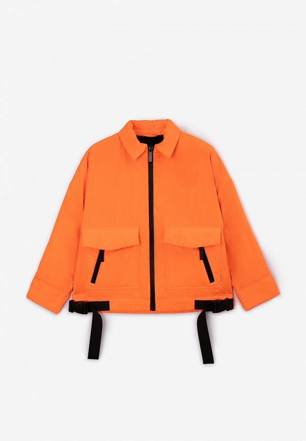 Куртка утепленная Gulliver оранжевого цвета