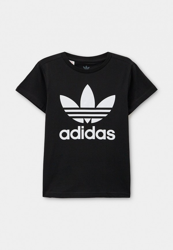 

Футболка adidas Originals, Черный, TREFOIL TEE