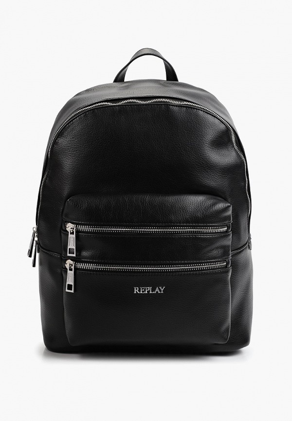Рюкзак Replay черного цвета