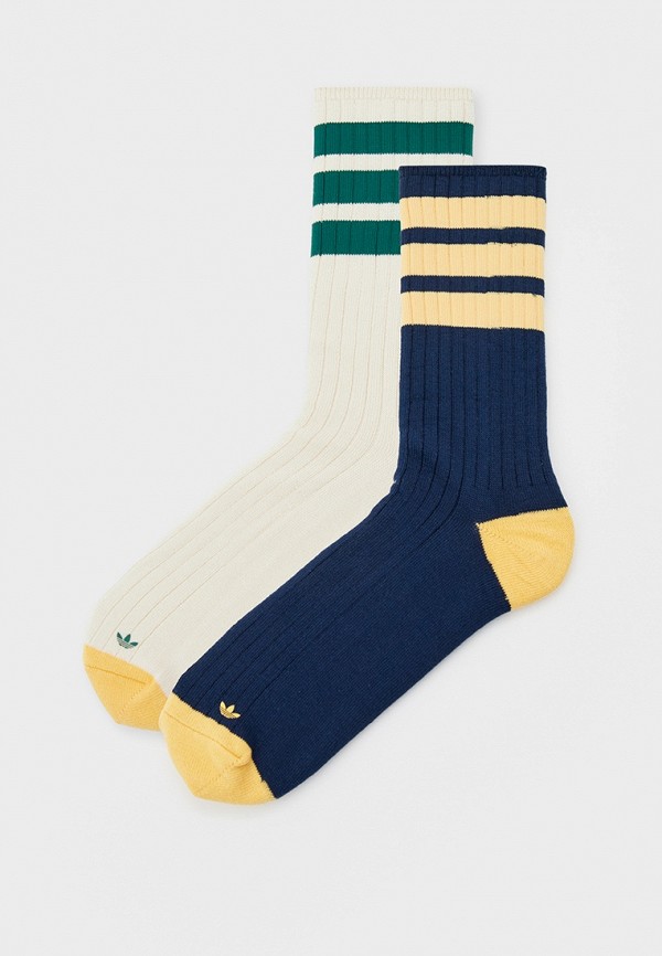 

Носки 2 пары adidas Originals, Разноцветный, PRE MID 2PP