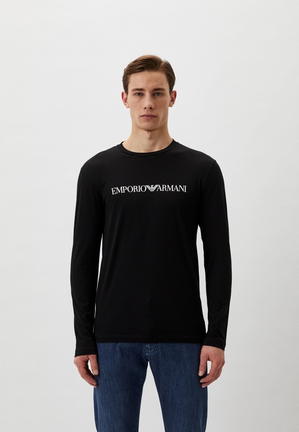 

Лонгслив Emporio Armani, Черный
