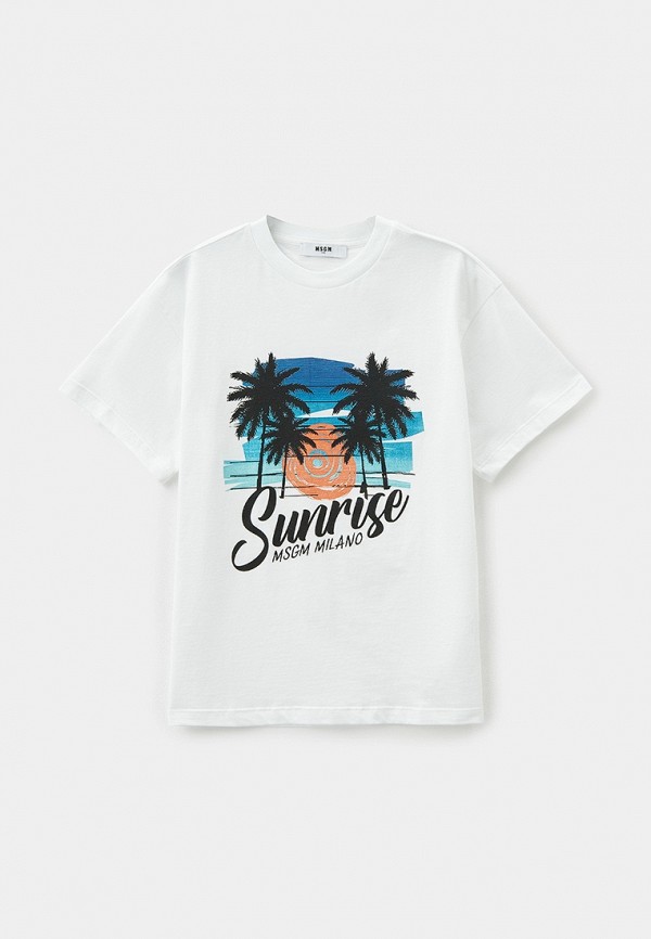 

Футболка MSGM Kids, Белый