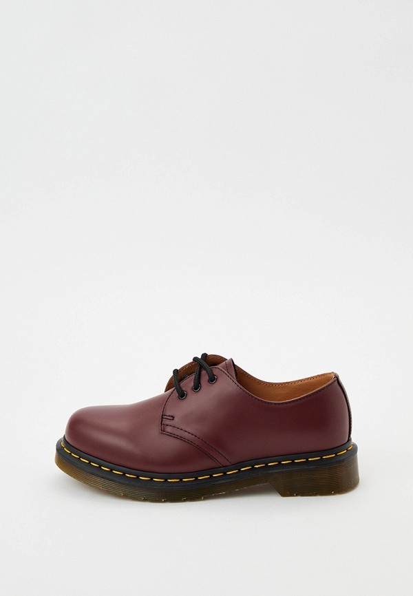 

Ботинки Dr. Martens, Бордовый, 1461 Cherry Red Smooth