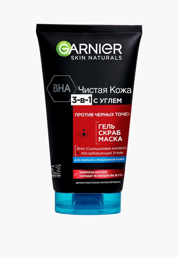 

Гель для умывания Garnier, Прозрачный, многофункциональный, для проблемной кожи