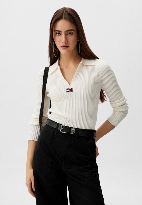 

Поло Tommy Jeans, Белый