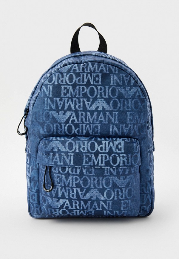 Рюкзак Emporio Armani синего цвета