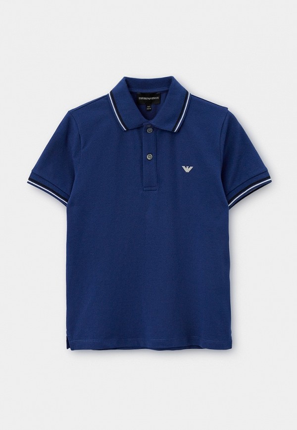 

Поло Emporio Armani, Синий