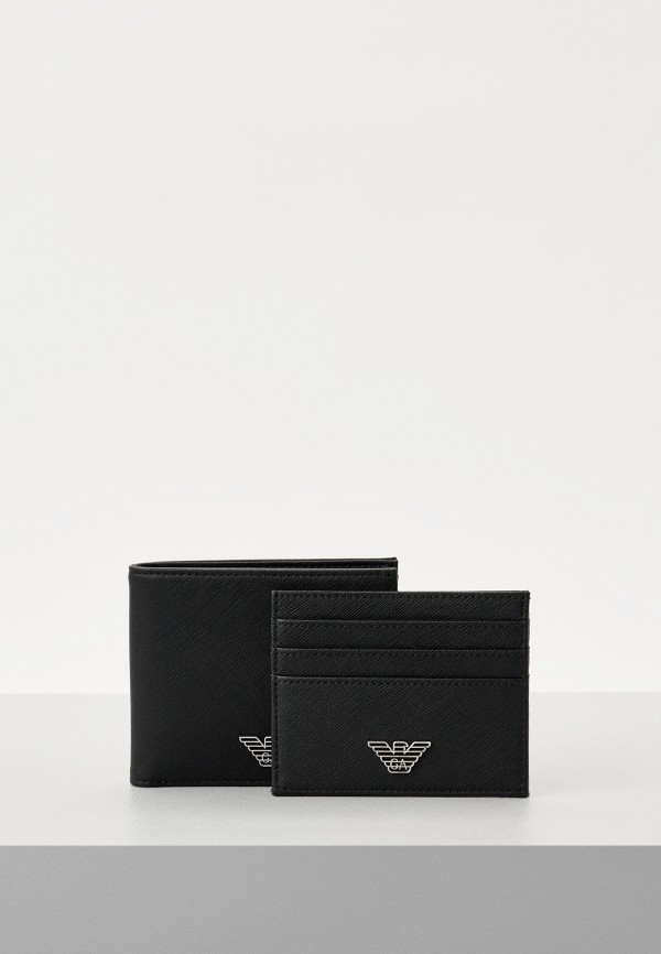 

Кошелек и кредитница Emporio Armani, Черный
