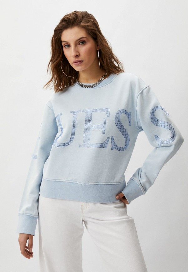 

Свитшот Guess, Голубой