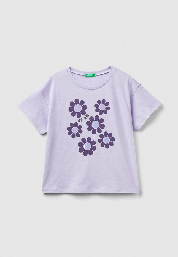 

Футболка United Colors of Benetton, Фиолетовый