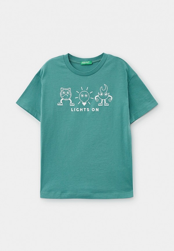 

Футболка United Colors of Benetton, Бирюзовый