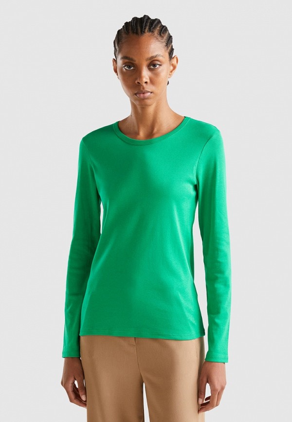

Лонгслив United Colors of Benetton, Зеленый