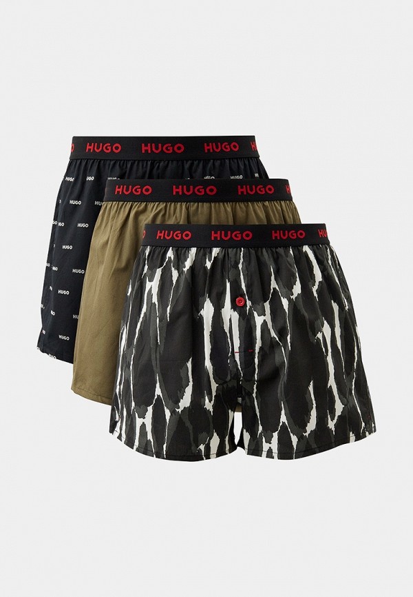 Трусы 3 шт. Hugo WOVEN BOXER TRIPLET