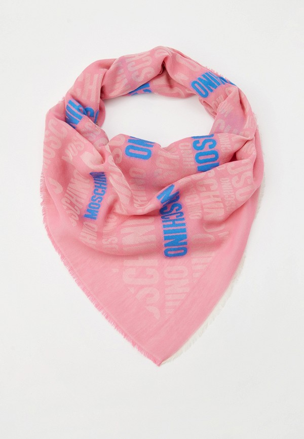 

Платок Moschino, Розовый