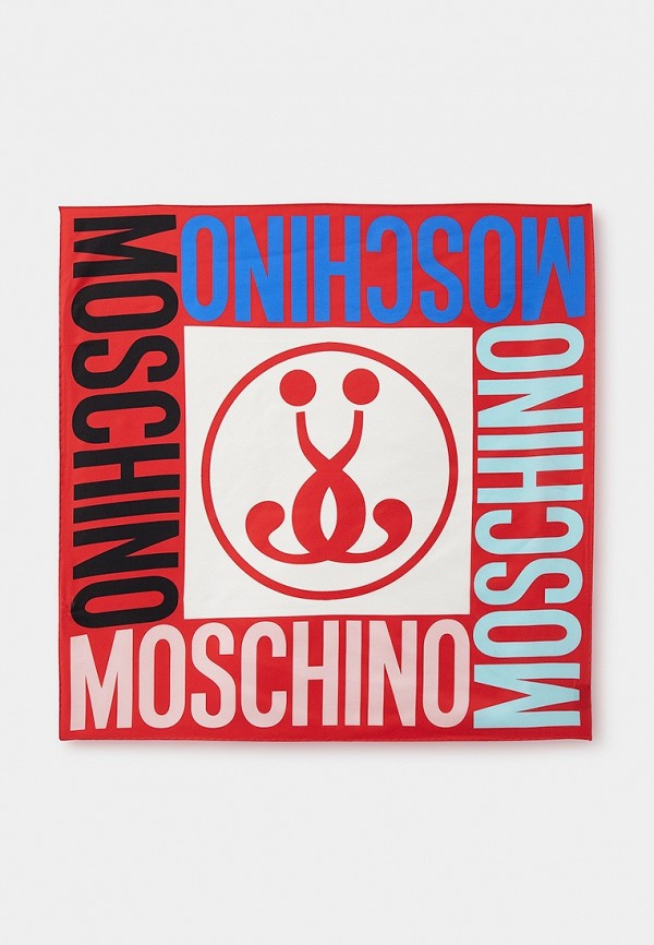 

Платок Moschino, Красный