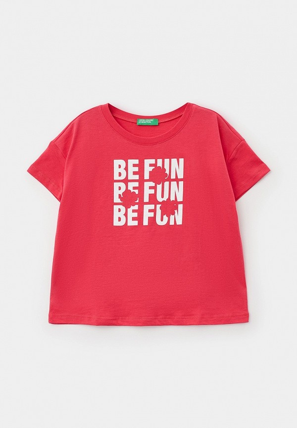 

Футболка United Colors of Benetton, Фуксия