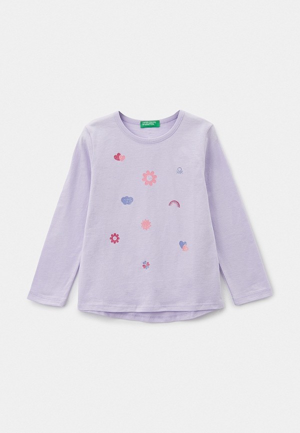 

Лонгслив United Colors of Benetton, Фиолетовый