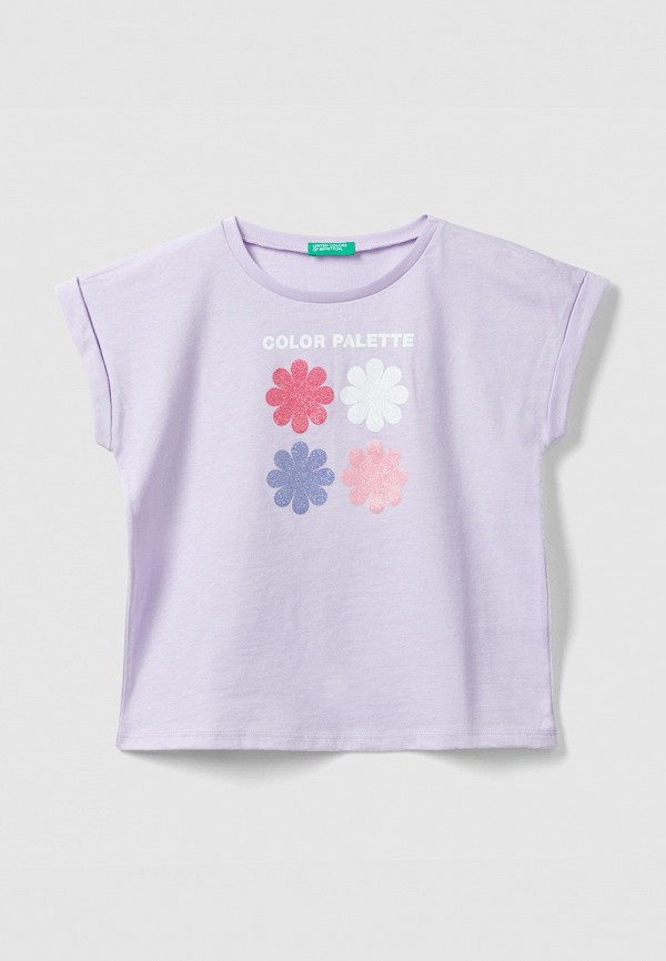 

Футболка United Colors of Benetton, Фиолетовый