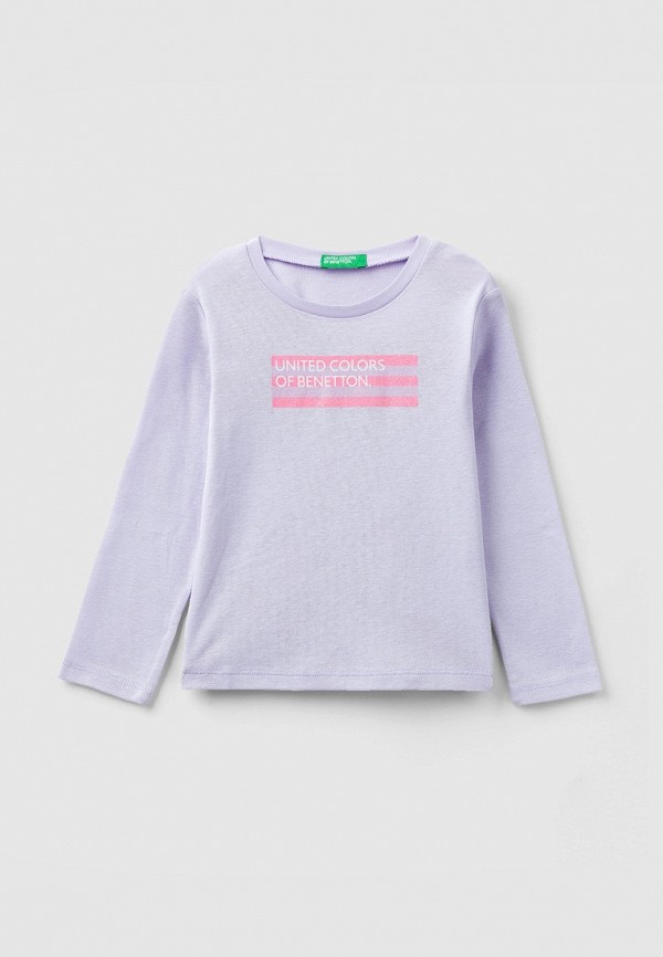 

Лонгслив United Colors of Benetton, Фиолетовый