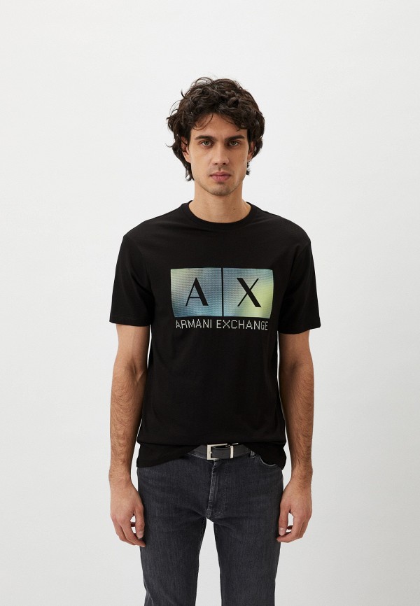 Футболка Armani Exchange черного цвета