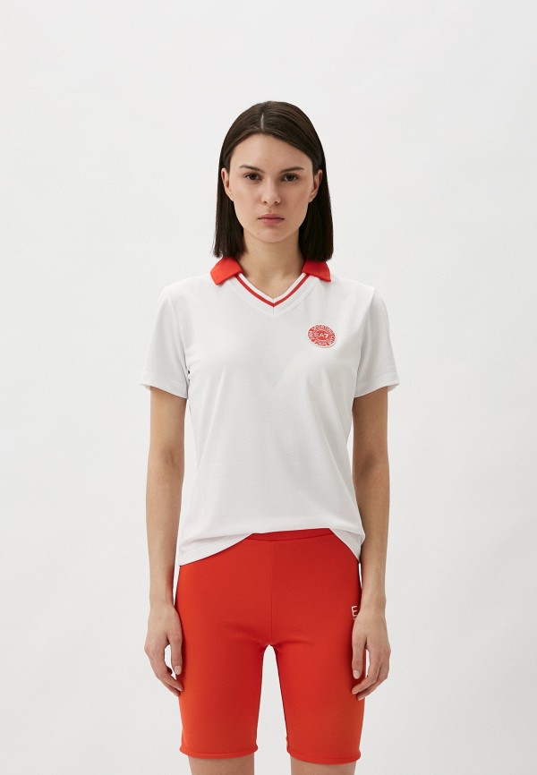 

Поло EA7, Белый, SPORTING CLUB W
