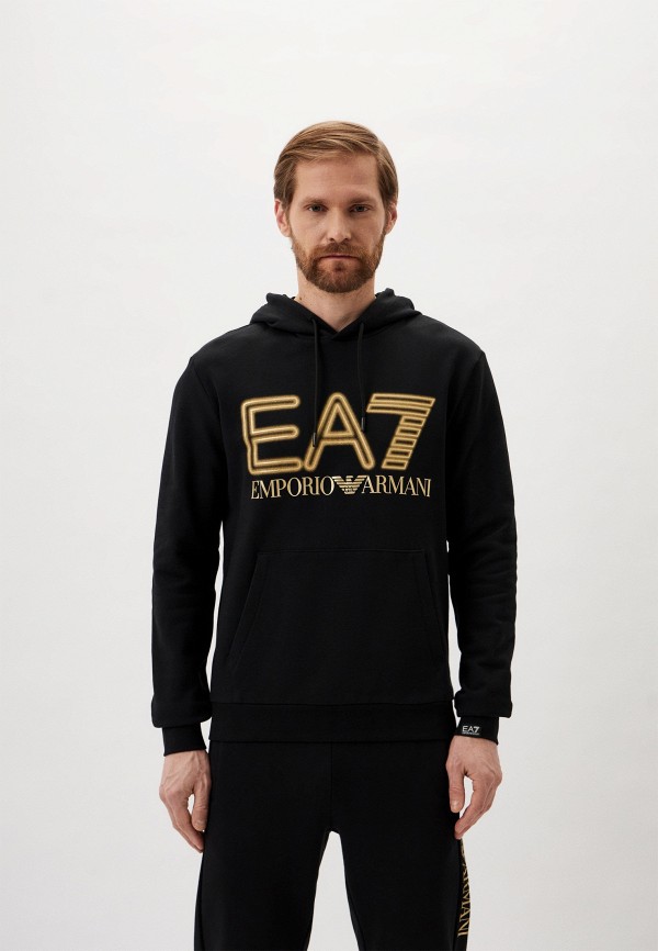 

Худи EA7, Черный, LOGO SERIES M