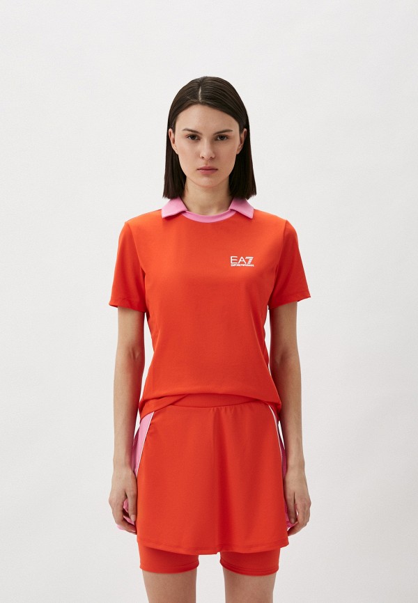 

Поло EA7, Оранжевый, TENNIS PRO W
