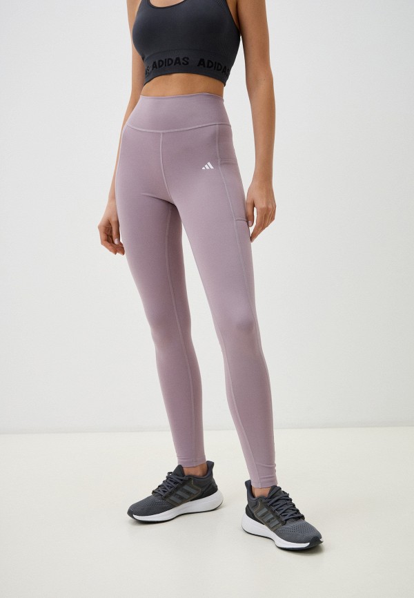 

Тайтсы adidas, Фиолетовый, OPT ST HR 1/1 L