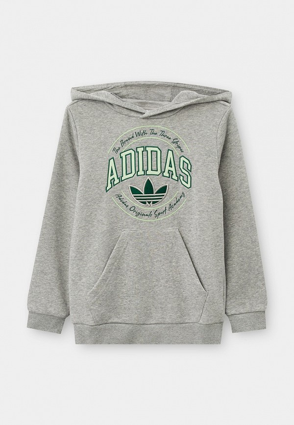 Худи adidas Originals серого цвета