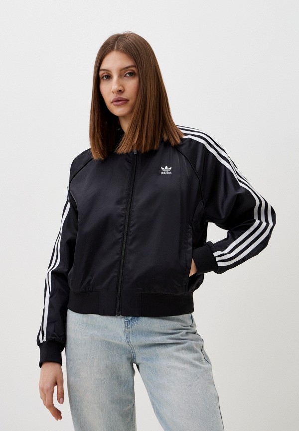 Куртка adidas Originals черного цвета