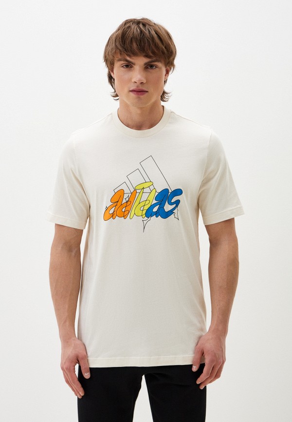 

Футболка adidas, Бежевый, M ILLUST BOS