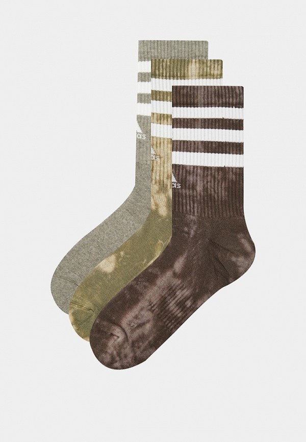 

Носки 3 пары adidas, Разноцветный, 3S C CRW WASH3P