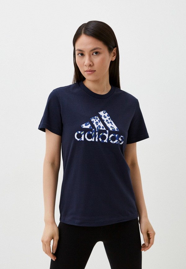 

Футболка adidas, Синий, W ANIMAL GT